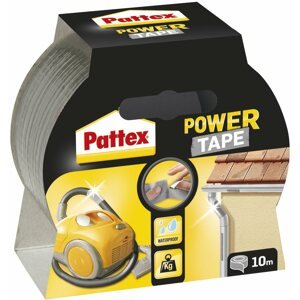 Lepicí páska PATTEX Power Tape stříbrná, 5 cm × 10 m