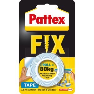 Lepicí páska PATTEX Fix Oboustranná lepící páska, 1,9 cm × 1,5 m