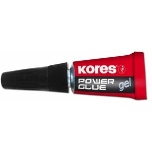 Pillanatragasztó KORES Power Glue Gel 3× 1 g