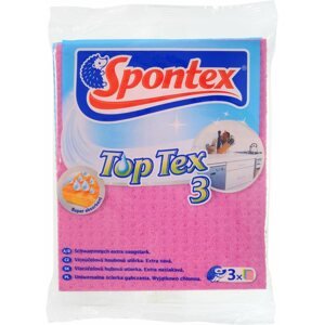 Törlőkendő SPONTEX Top Tex szivacsos kendő 3 db