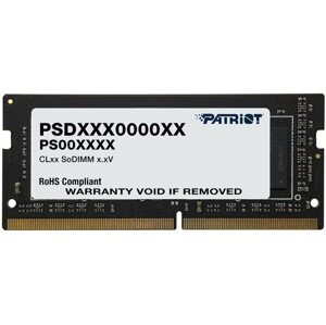 RAM memória Patriot SO-DIMM 32GB DDR4 3200MHz CL22 Signature Line