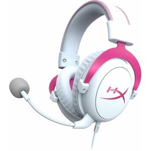 Gamer fejhallgató HyperX Cloud II Pink Gaming Headset