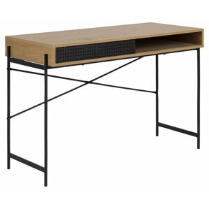 Psací stůl Design Scandinavia Angus 110 cm, přírodní