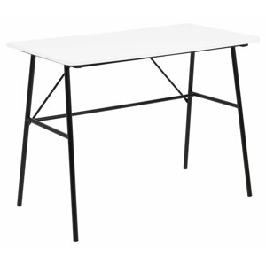 Psací stůl Design Scandinavia Pascal 100 cm, bílý