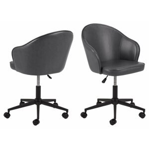 Kancelářská židle Design Scandinavia Mitzie, černá