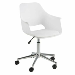 Kancelářská židle Design Scandinavia Romana, bílá