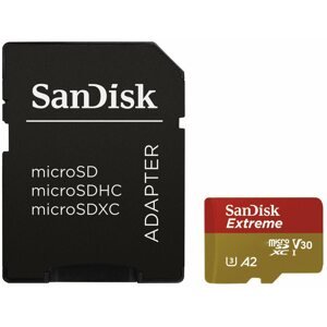Memóriakártya SanDisk MicroSDXC 400GB Extreme Pro A2 UHS-I (V30) U3 + SD adapter