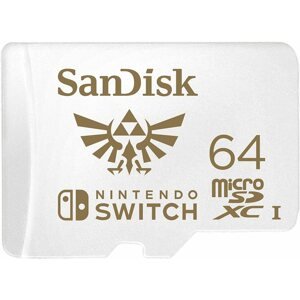 Memóriakártya SanDisk MicroSDXC 64GB Nintendo Switch A1 UHS-I (V30) U3