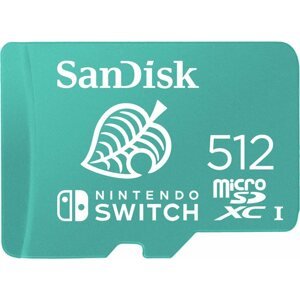 Memóriakártya Sandisk microSDXC 512GB Nintendo Switch
