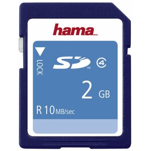 Memóriakártya Hama SD 2GB Class 4