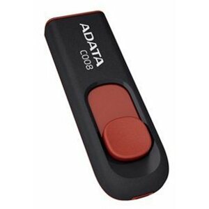 Pendrive ADATA C008 64GB fekete-piros