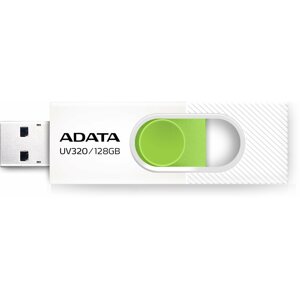 Pendrive ADATA UV320 128GB, fehér-zöld