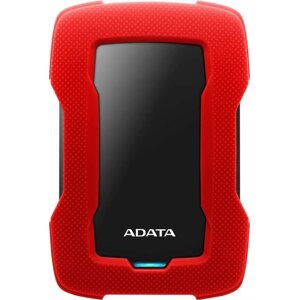 Külső merevlemez ADATA HD330 HDD 1TB 2.5" piros
