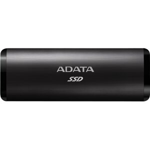 Külső merevlemez ADATA SE760 256GB fekete színű