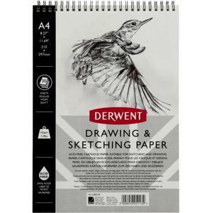 Vázlattömb DERWENT Drawing & Sketching Paper A4 / 30 lap / 165g/m2