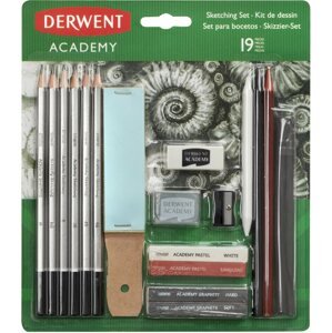 Ceruza DERWENT Academy Sketching Set - 12 darabos készlet