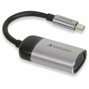 Átalakító VERBATIM USB-C TO VGA ADAPTER - USB 3.1 GEN 1/ VGA, 10 cm