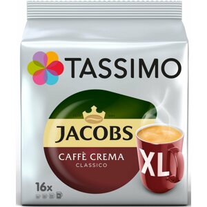 Kávékapszula TASSIMO Jacobs Café Crema XL Kapszula 16 adag