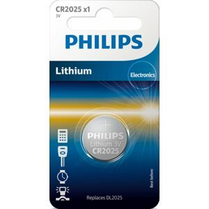 Gombelem Philips CR2025, 1 darab / csomag