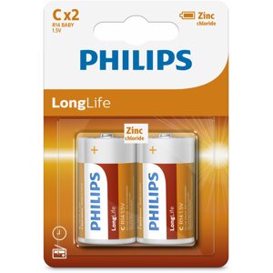 Eldobható elem Philips R14L2B 2 darab / csomag