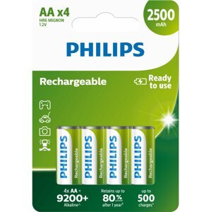 Tölthető elem Philips R6B4RTU25 4 db