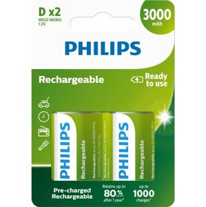 Tölthető elem Philips R20B2A300 2 darab