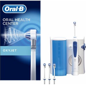 Elektrická ústní sprcha Oral-B Oxyjet MD20 + Oral-B iO Series 5 White magnetický zubní kartáček