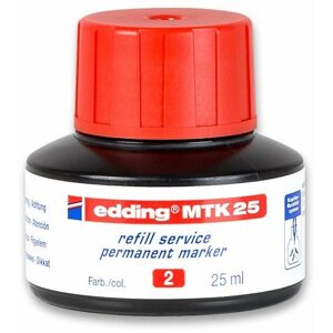 Utántöltő patron EDDING MTK25 tartós tinta, piros