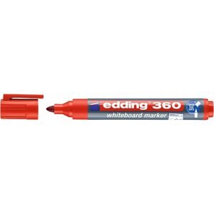 Marker EDDING 360 fehér táblákhoz és flipchartokhoz, piros színben