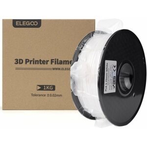 3D nyomtatószál Elegoo PLA 1kg fehér
