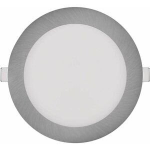 LED lámpa EMOS LED mennyezeti lámpatest NEXXO, ezüst, 17 cm, 12,5 W, meleg/semleges fehér