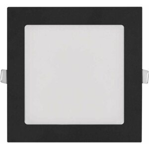 LED lámpa EMOS NEXXO LED mennyezeti lámpa fekete, 17,5 x 17,5 cm, 12,5 W, meleg/semleges fehér