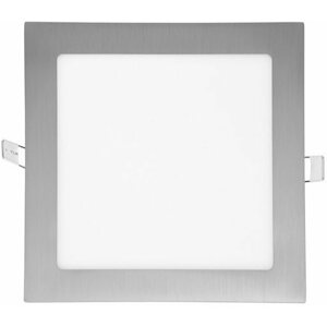 LED lámpa EMOS NEXXO Beépíthető LED lámpa, ezüst, 17,5 x 17,5 cm, 12,5 W, meleg/természetes fehér
