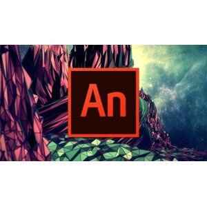 Grafický software Adobe Animate, Win/Mac, CZ/EN, 1 měsíc (elektronická licence)