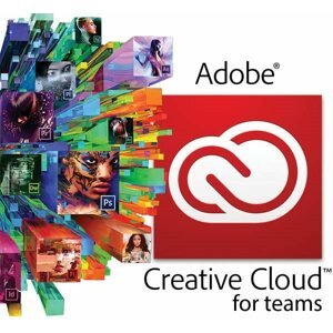 Grafický software Adobe Creative Cloud All Apps, Win/Mac, EN, 12 měsíců, obnova (elektronická licence)