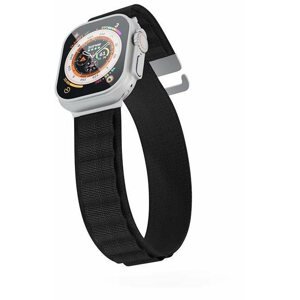 Szíj Epico Alpine Loop Apple Watch 42mm / 44mm / 45mm / 49mm szíj - fekete