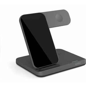 Bezdrátová nabíječka Spello by Epico 3in1 bezdrátový nabíjecí stojánek pro Samsung - černá