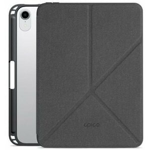 Tablet tok Epico Clear Flip tok iPad Pro 11" 2018/2020/2021/2022/Air 10.9" M1 készülékhez - fekete átlátszó