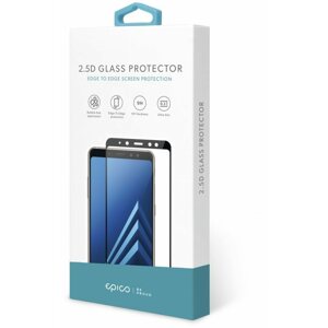 Üvegfólia Epico Glass 2.5D Samsung Galaxy A50 készülékhez, fekete