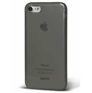 Telefon tok Epico Ronny Gloss iPhone 7/8/SE (2020)/SE (2022) fekete átlátszó tok