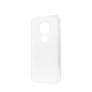 Telefon tok Epico Ronny Gloss Motorola Moto G7 Play fehér átlátszó tok