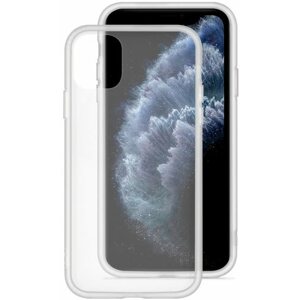 Telefon tok Epico Glass 2019 iPhone 11 Pro átlátszó / fehér tok
