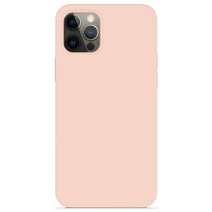 Telefon tok Epico iPhone 12 / iPhone 12 Pro rózsaszín szilikon tok