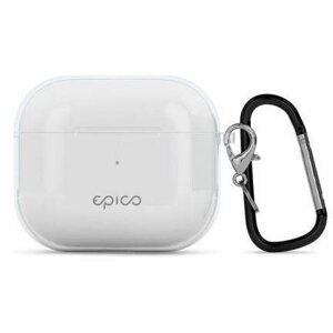 Fülhallgató tok Epico TPU Transparent Cover Airpods 3 fehér átlátszó