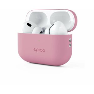 Fülhallgató tok Epico Airpods Pro 2 rózsaszín szilikon tok