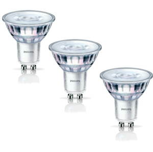 LED izzó Philips LED Classic spot 4,6-50W, GU10, 2700K, 3 db-os szett