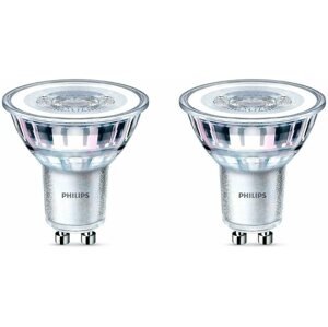 LED izzó Philips LED Classic 4.6-50 W, GU10, 2700 K, 2 db-os készlet
