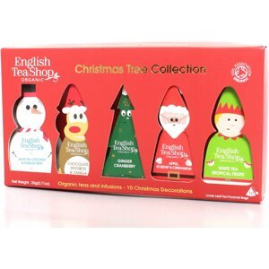 Tea English Tea Shop Ajándékszett Karácsonyi figurák karácsonyfára 20 g, 10 db bio ETS10