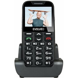 Mobiltelefon EVOLVEO EasyPhone XD fekete és ezüst