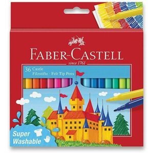 Filctoll FABER-CASTELL Castle kerek, 36 szín